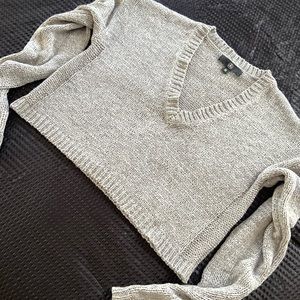 Missguided Oversized Cropped Knit Sweater New XS